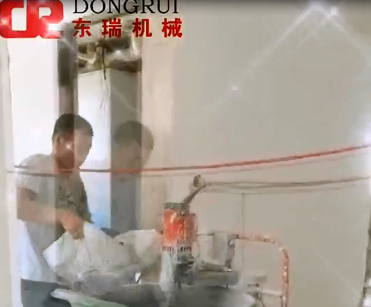 翻鬥式攪拌桶施工案列