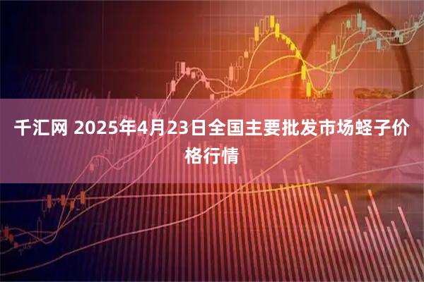 千汇网 2025年4月23日全国主要批发市场蛏子价格行情