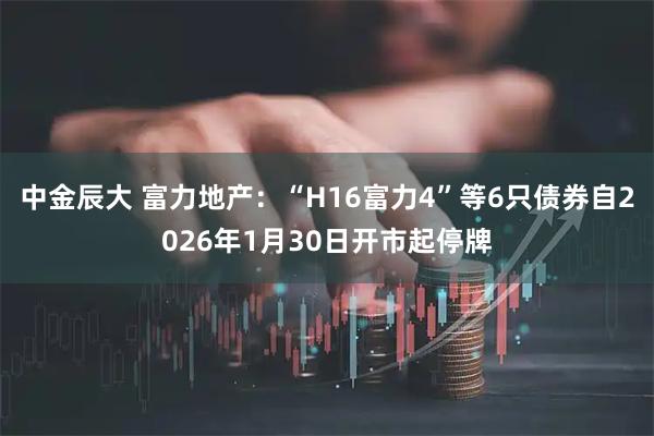 中金辰大 富力地产：“H16富力4”等6只债券自2026年1月30日开市起停牌